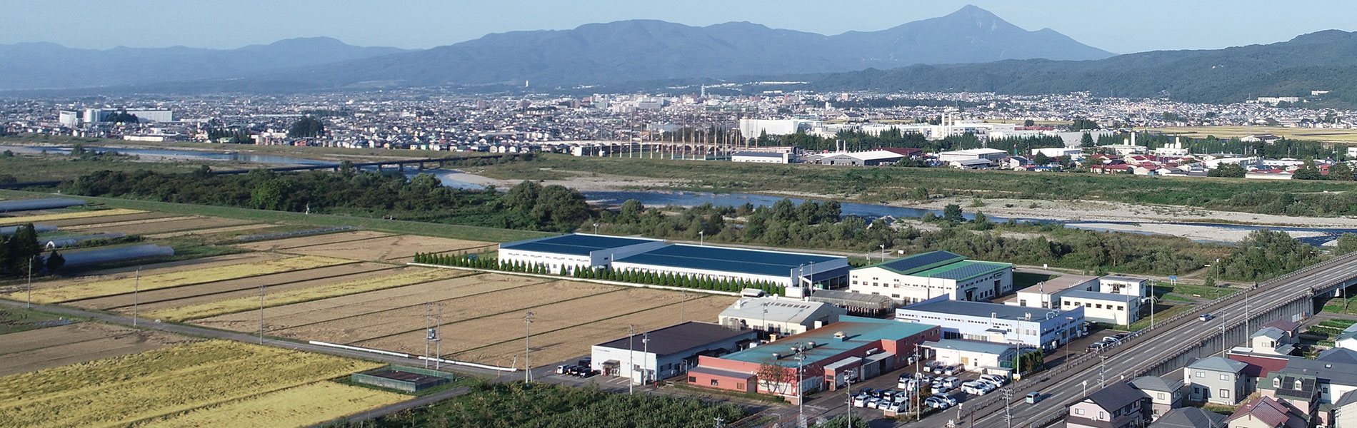 ルービィ工業株式会社　航空写真